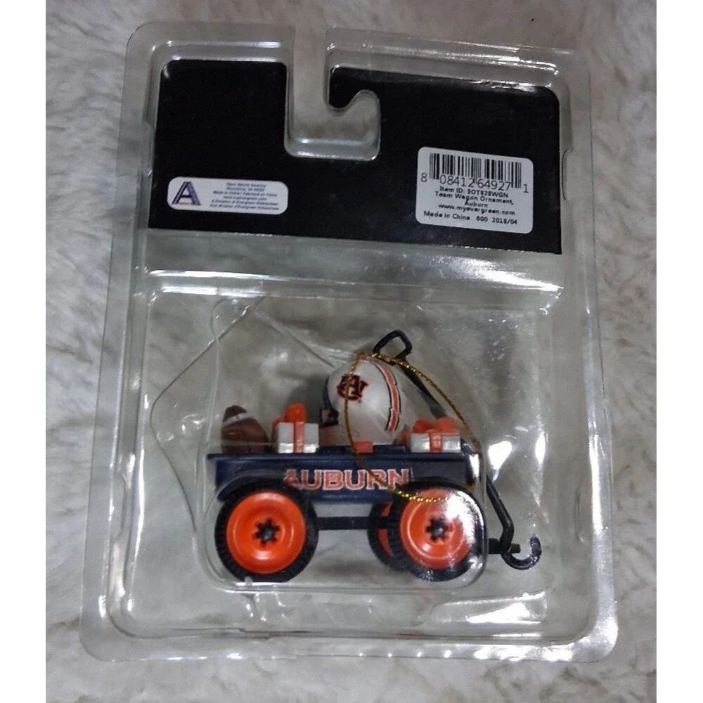 Auburn Tigers Team Wagon Ornament